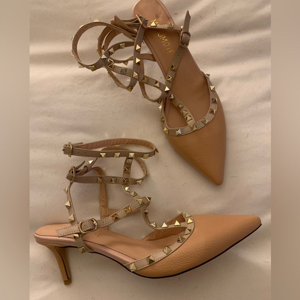 Studded Heels